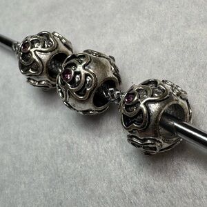 5/$20 single metal Charm Bead